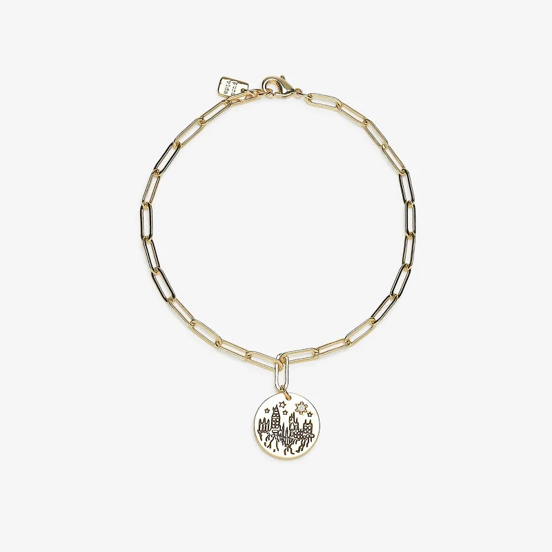 Bangles for Women with Special Designs-Hogwarts™ Chain Bracelet