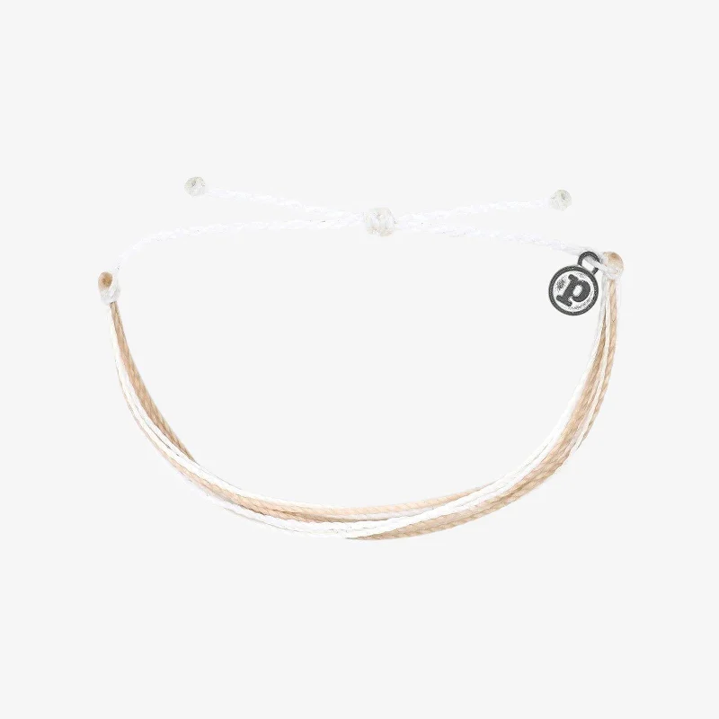 Silver Charm Bangles for Women-White Sands Bracelet