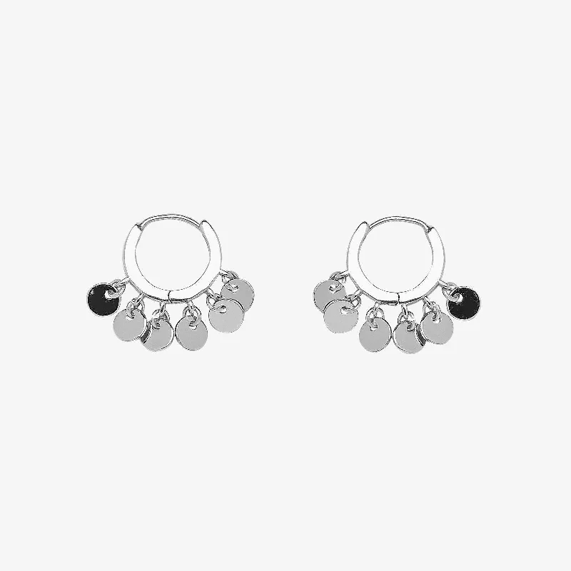 Women's Earrings – Elegant Designs for Every Personality--Mini Coin Huggie Earrings