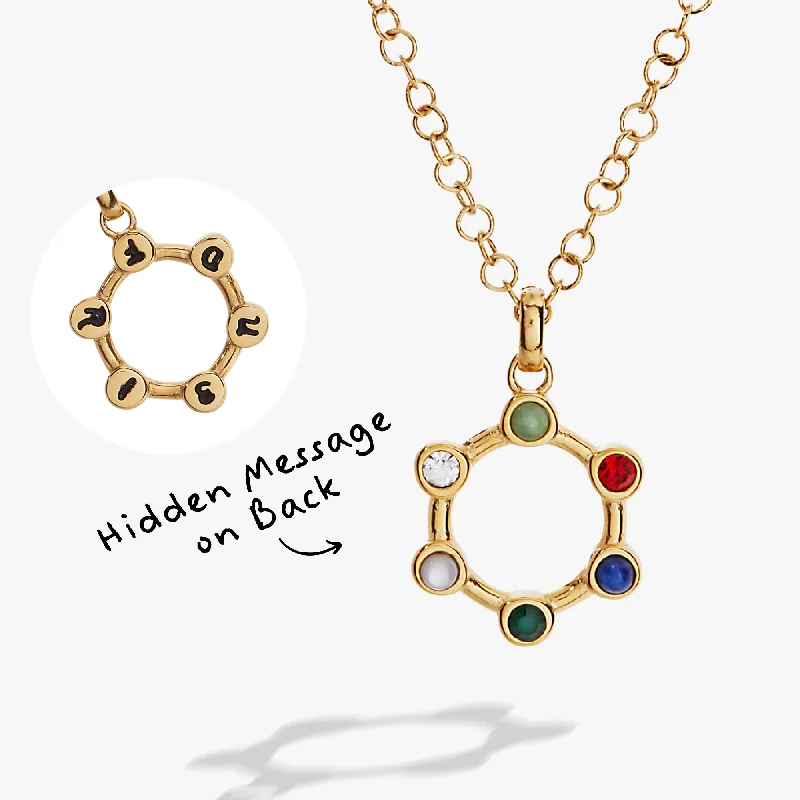 Shop Classic Women's Necklaces & Pendants with a Modern Twist-Hidden Message 'Friend' Crystal Necklace Shop Classic Women's Necklaces & Pendants with a Modern Twist-Hidden Message 'Friend' Crystal Necklace
