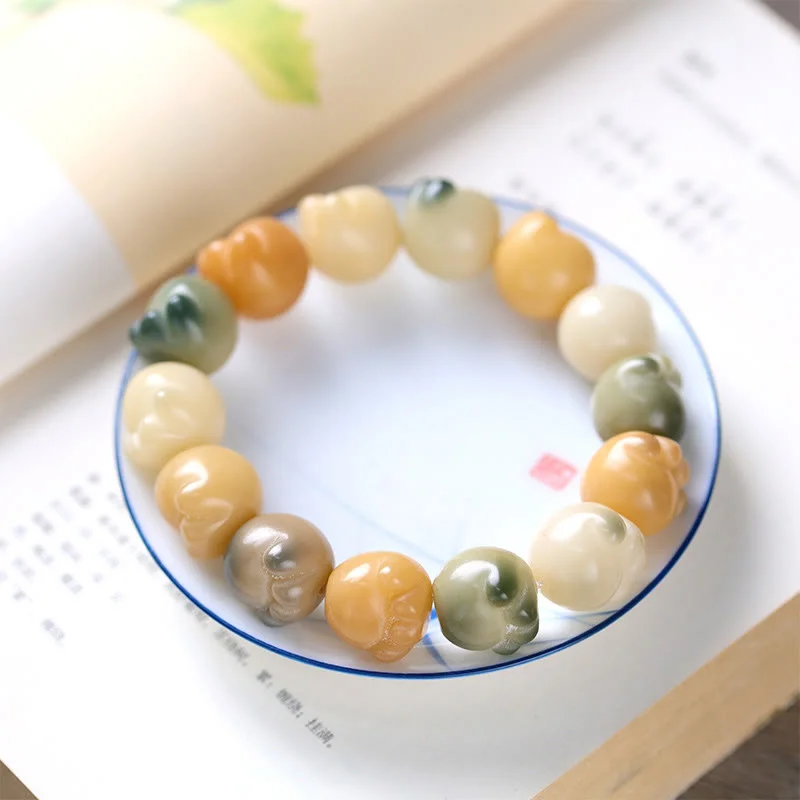 Women's Bangles with Fashionable Charms-Buddha Stones Multilayered Bodhi Seed Cute Cat Paw Calm Harmony Bracelet Women's Bangles with Fashionable Charms-Buddha Stones Multilayered Bodhi Seed Cute Cat Paw Calm Harmony Bracelet