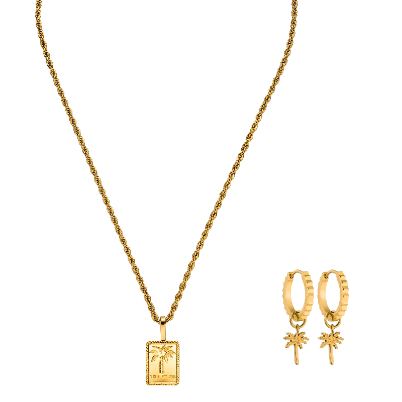 Shop Classic Women's  Necklaces & Pendants with a Modern Twist-Mahina Club Just Vibes Set