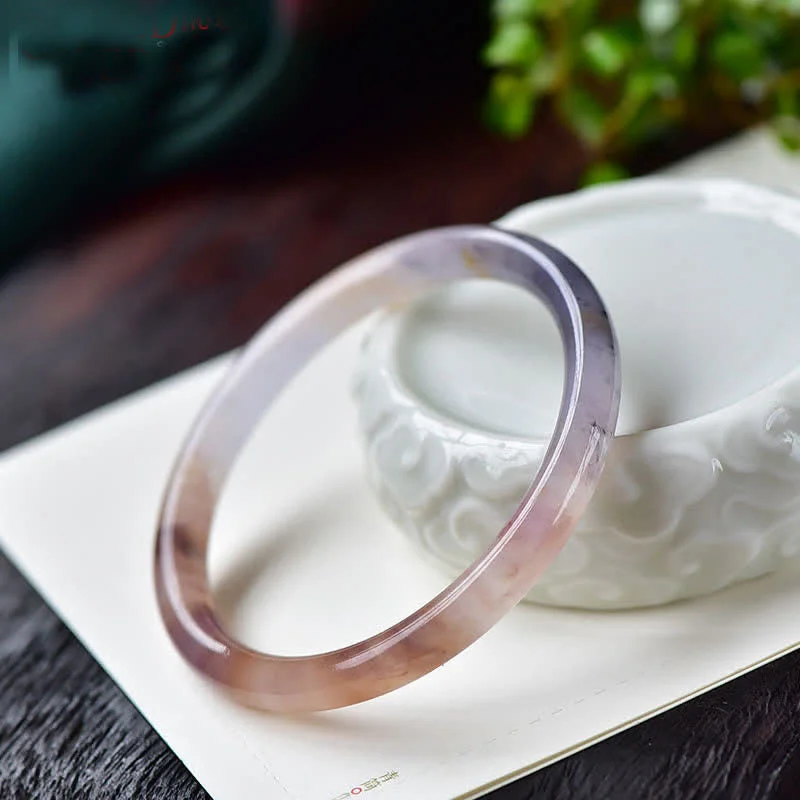 Fashion Bangles for Women-Buddha Stones Purple Golden Silk Jade Wealth Bracelet Bangle Fashion Bangles for Women-Buddha Stones Purple Golden Silk Jade Wealth Bracelet Bangle