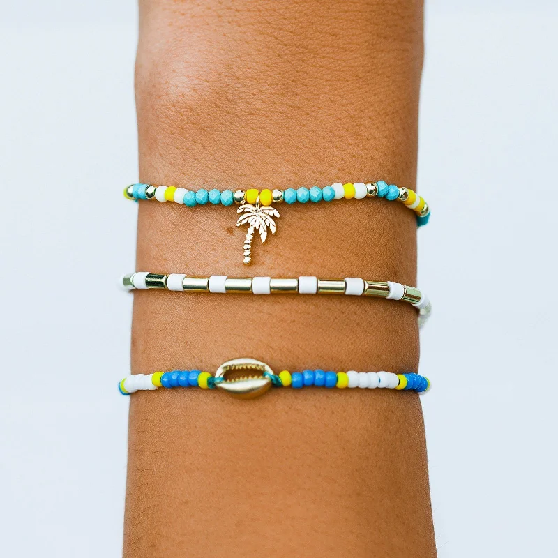 Sparkling Bangle Sets for Women-Glowing Palms Pack