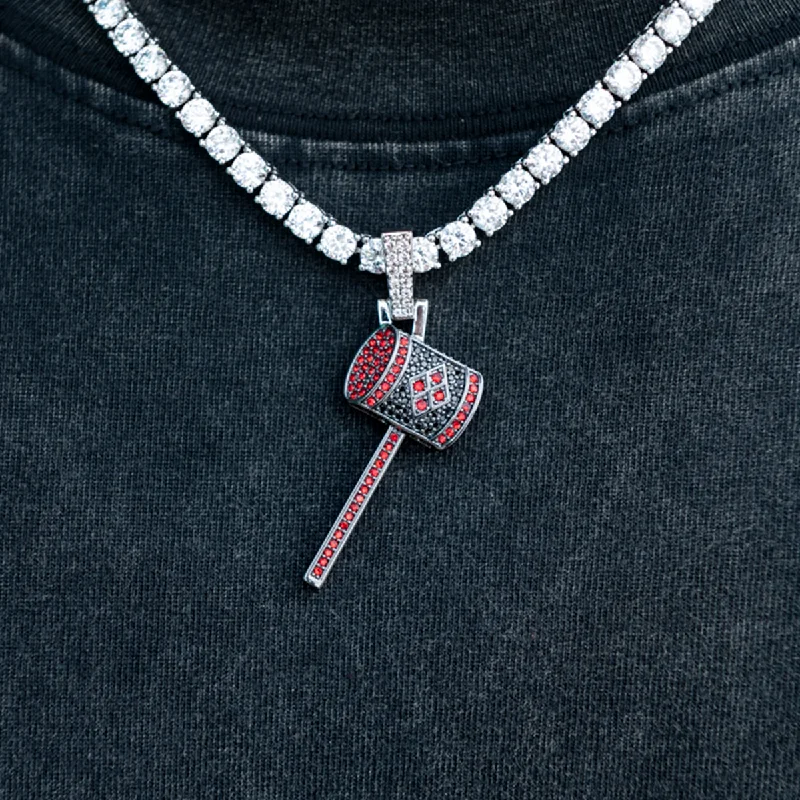 Exclusive Men's Necklaces & Pendants for the Modern Gentleman-Official DC Comics Harley Quinn Pendant Exclusive Men's Necklaces & Pendants for the Modern Gentleman-Official DC Comics Harley Quinn Pendant