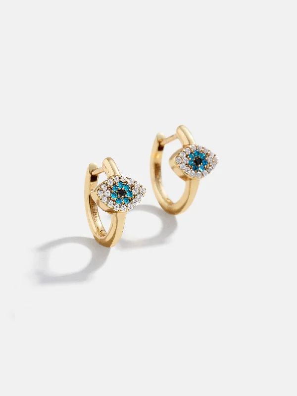Women's Earrings – Elegant Designs for Every Personality--18K Gold Evil Eye Earrings - Evil Eye Women's Earrings – Elegant Designs for Every Personality--18K Gold Evil Eye Earrings - Evil Eye