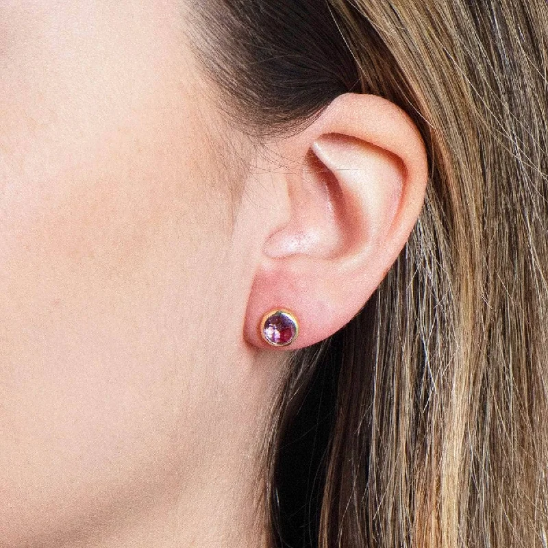 Women's Earrings – Elegant Designs for Every Personality--Amethyst Silver or Gold Stud Earring Women's Earrings – Elegant Designs for Every Personality--Amethyst Silver or Gold Stud Earring