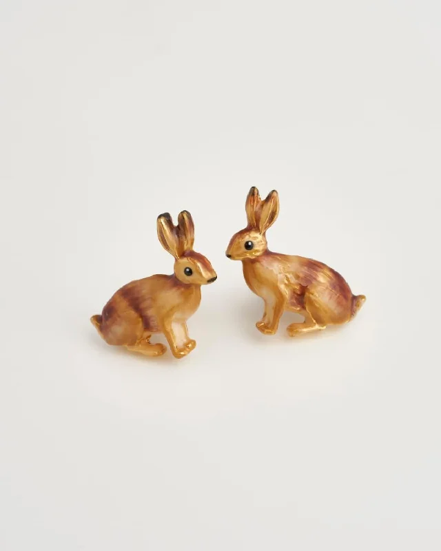 Women's Earrings – Elegant Designs for Every Personality--Enamel Rabbit Stud Earrings Women's Earrings – Elegant Designs for Every Personality--Enamel Rabbit Stud Earrings