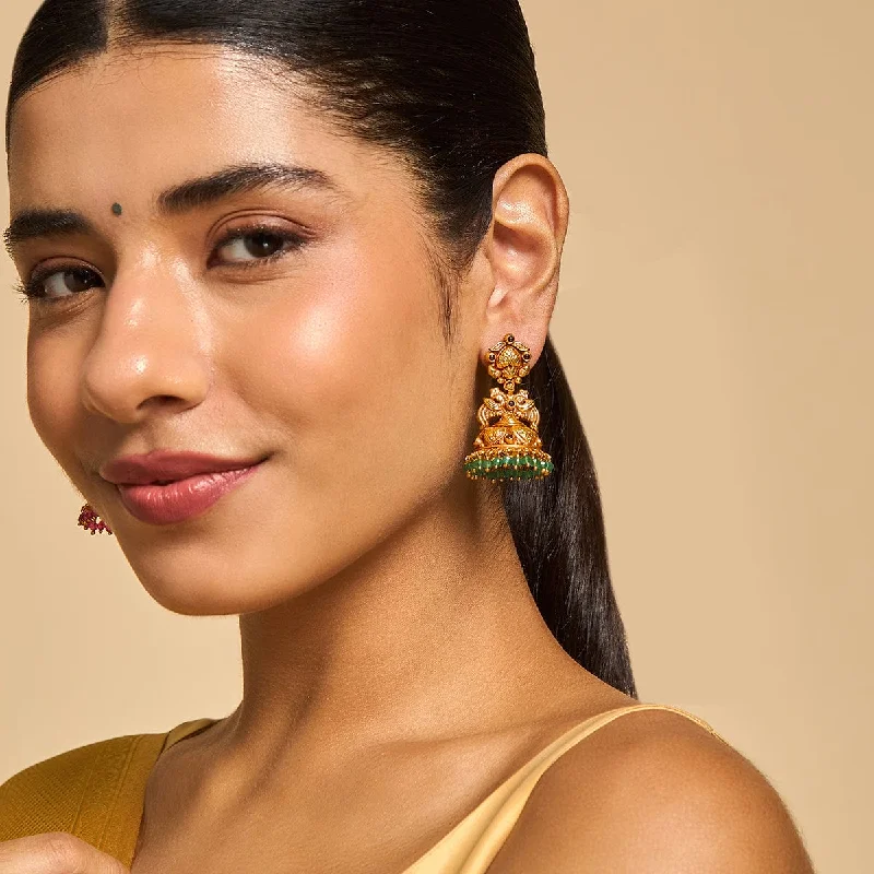 Women's Earrings – Elegant Designs for Every Personality--Silver Temple Earring 174179
