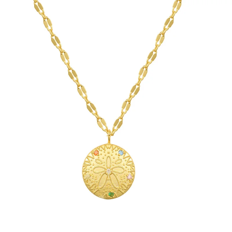 Shop Classic Women's  Necklaces & Pendants with a Modern Twist-Sand Dollar Necklace