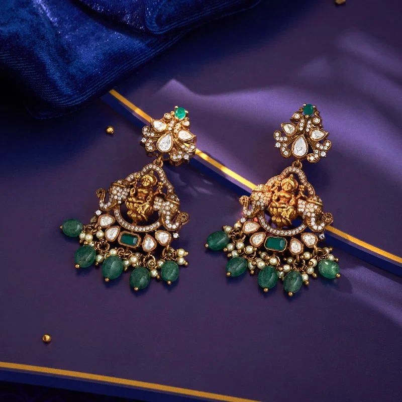 Women's Earrings – Elegant Designs for Every Personality--Silver Temple Earring 162693 Women's Earrings – Elegant Designs for Every Personality--Silver Temple Earring 162693