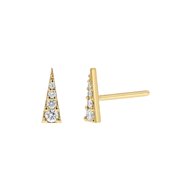 Women's Earrings – Elegant Designs for Every Personality--Diamond Spike Stud Earrings Women's Earrings – Elegant Designs for Every Personality--Diamond Spike Stud Earrings