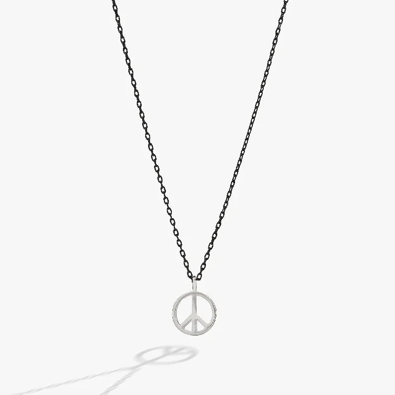 Shop Classic Women's Necklaces & Pendants with a Modern Twist-Nostalgia Peace Sign Necklace Shop Classic Women's Necklaces & Pendants with a Modern Twist-Nostalgia Peace Sign Necklace