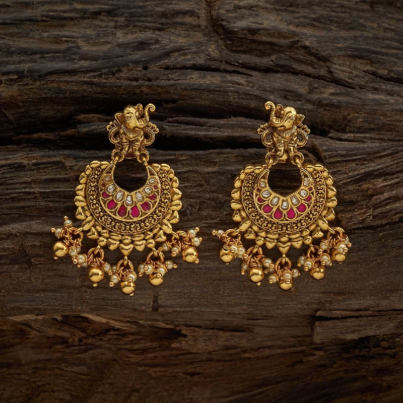 Women's Earrings – Elegant Designs for Every Personality--Silver Temple Earring 163698