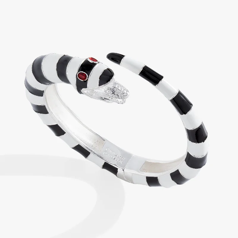 Round Bangle Bracelets for Women-Beetlejuice® Cuff Bracelet