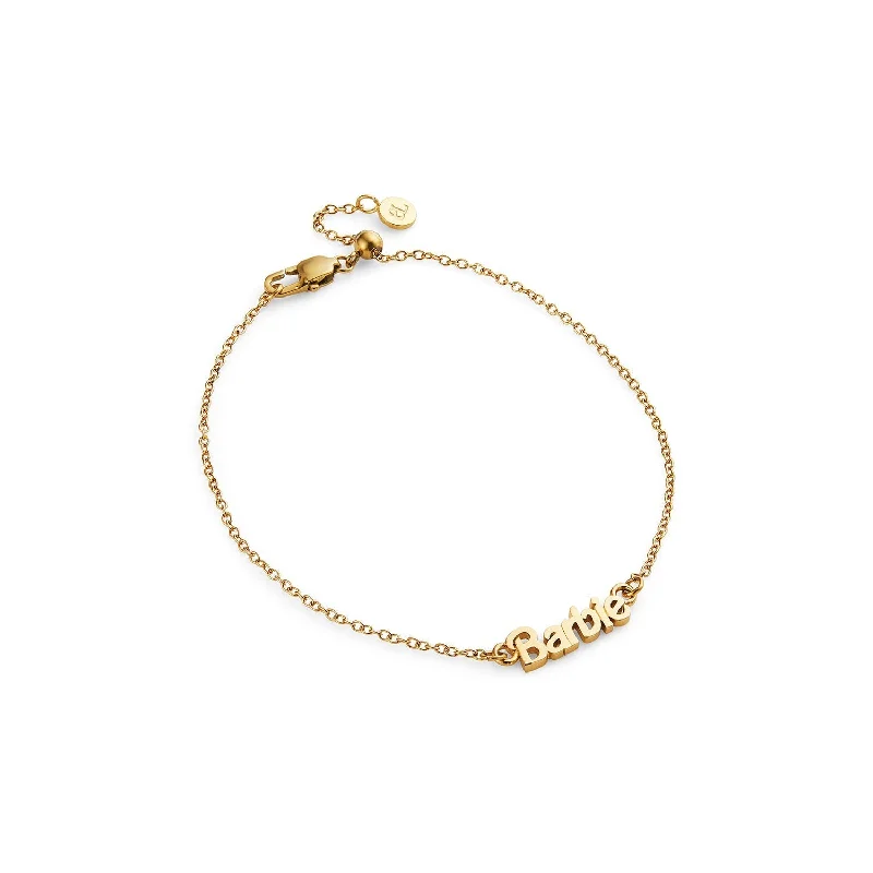 Women's Bangles with Elegant Detailing-Barbie Bracelet (Gold)