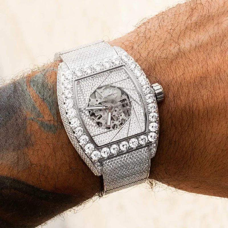 Men's Watches for Office Wear-40MM Perennial Era® Auto Watch- Fully Iced