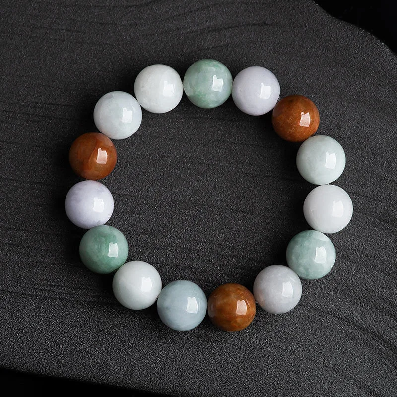 Unique Men's Stretch Bracelets-Buddha Stones Natural Jade Healing Protection Bracelet Unique Men's Stretch Bracelets-Buddha Stones Natural Jade Healing Protection Bracelet