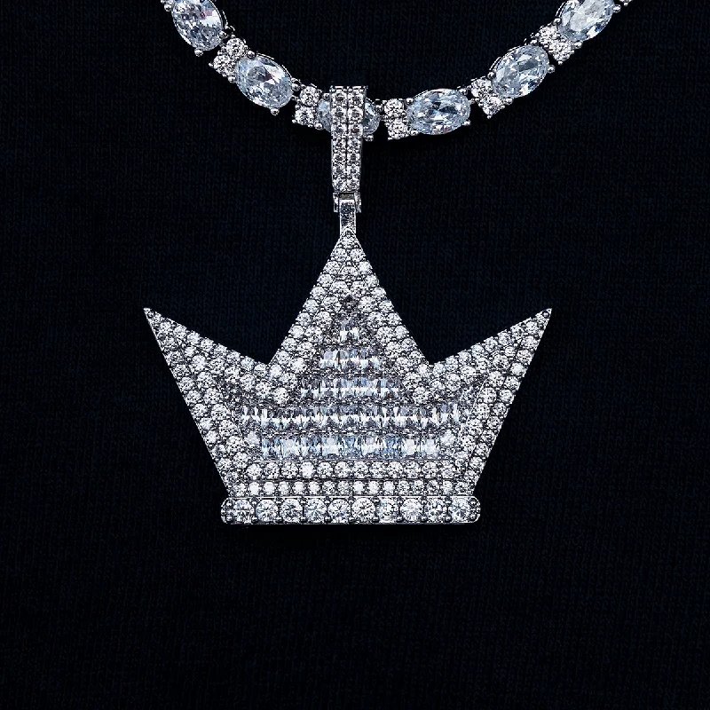 Shop Classic Women's  Necklaces & Pendants with a Modern Twist-GLD Crown Pendant