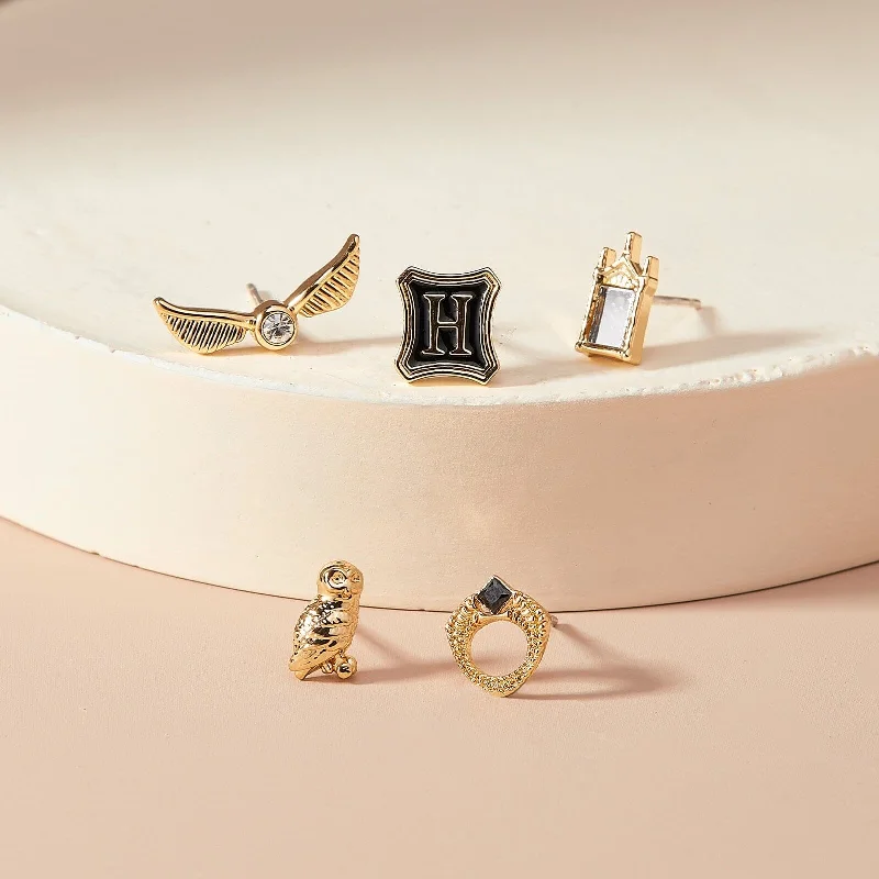 Women's Earrings – Elegant Designs for Every Personality--Harry Potter™ Mixed Stud Pack