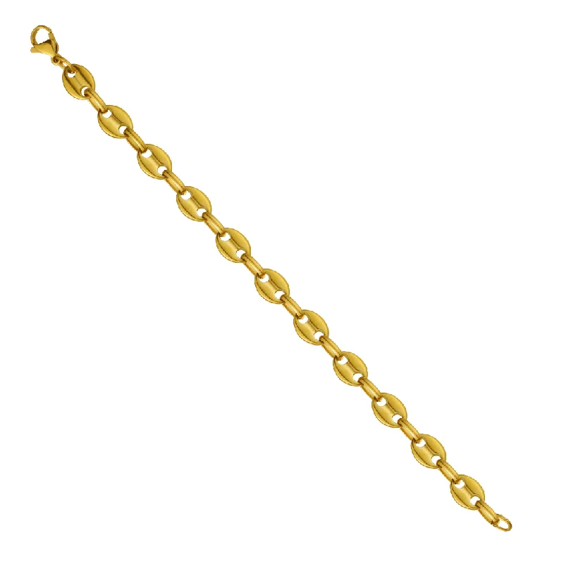 Women's Bangles with Gold Accents-Espresso Bracelet