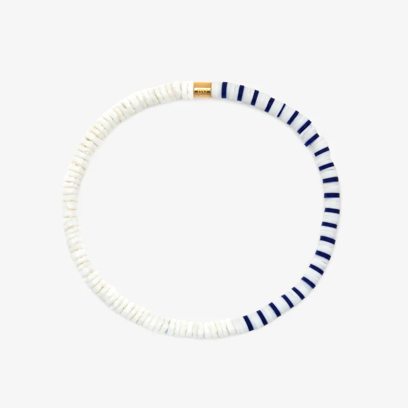 Comfortable Anklets with Stylish Accents-Surfrider Puka Stretch Anklet