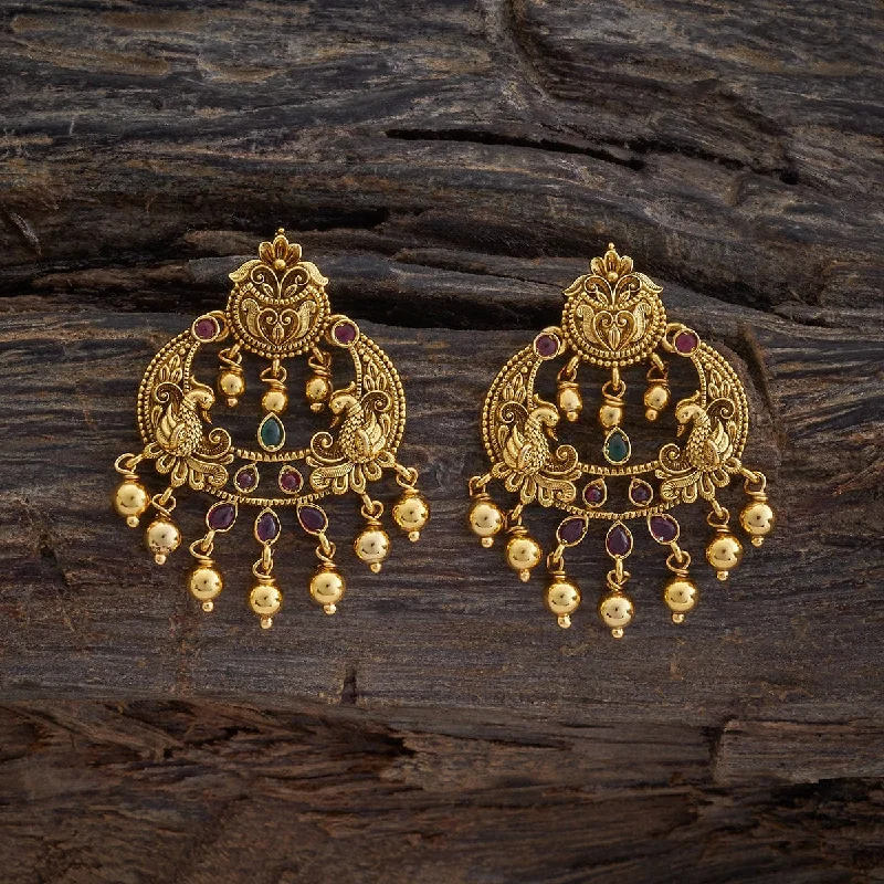Women's Earrings – Elegant Designs for Every Personality--Silver Temple Earring 162685
