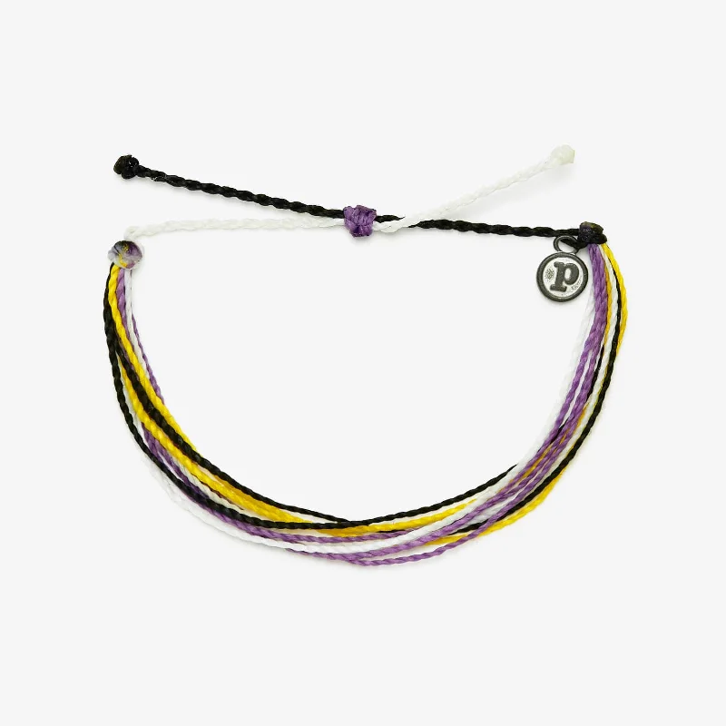 Men's Bracelets with Multi-Color Beads-Nonbinary Bracelet