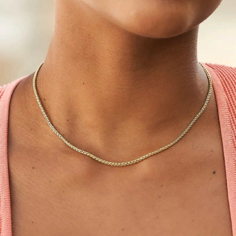 Shop Classic Women's  Necklaces & Pendants with a Modern Twist-Palm Chain- 2mm