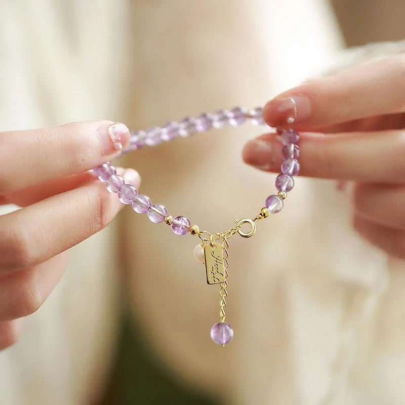 Simple Cuff Bangles for Women-Buddha Stones Natural Amethyst Crystal Relieves Stress Bracelet Simple Cuff Bangles for Women-Buddha Stones Natural Amethyst Crystal Relieves Stress Bracelet