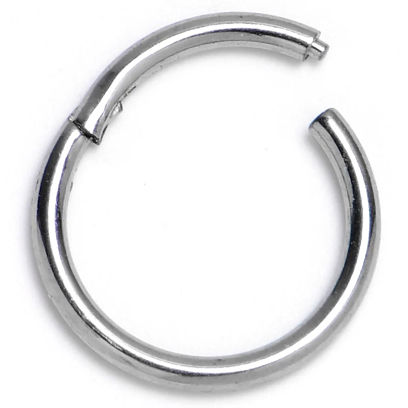 Fashionable Lip Rings for Young Women18 Gauge 5/16 ASTM F-136 Titainum Percision Hinged Segment Hoop Fashionable Lip Rings for Young Women18 Gauge 5/16 ASTM F-136 Titainum Percision Hinged Segment Hoop