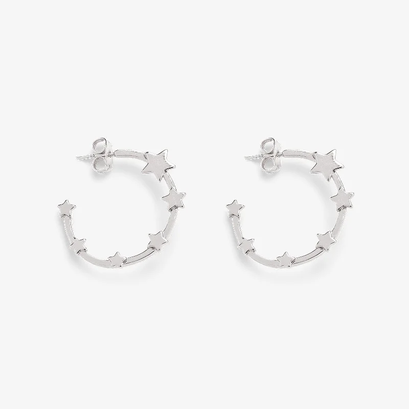 Women's Earrings – Elegant Designs for Every Personality--Starlight Hoop Earrings
