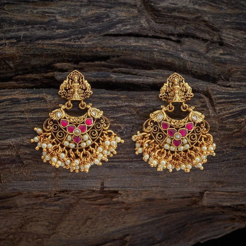 Women's Earrings – Elegant Designs for Every Personality--Silver Temple Earring 169870 Women's Earrings – Elegant Designs for Every Personality--Silver Temple Earring 169870