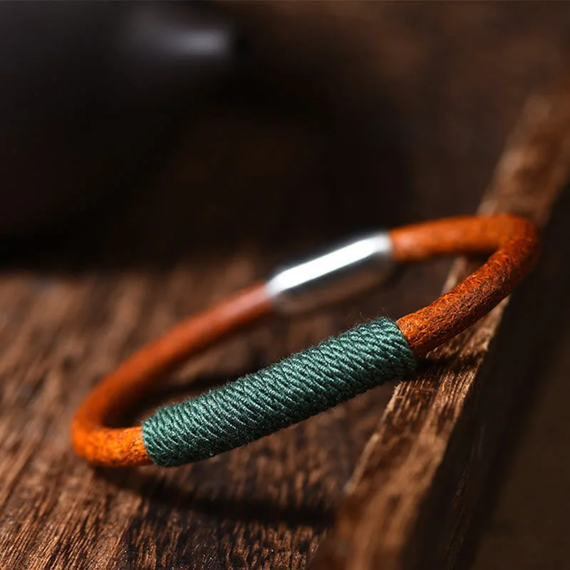 Men's Adjustable Leather Bracelets with Charms-Buddha Stones Tibetan Leather Handmade Five Elements Luck Braid String Buckle Bracelet Men's Adjustable Leather Bracelets with Charms-Buddha Stones Tibetan Leather Handmade Five Elements Luck Braid String Buckle Bracelet