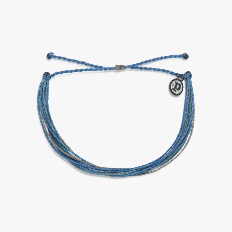 Men's Personalized Cuff Bracelets-Alpine Blue Bracelet