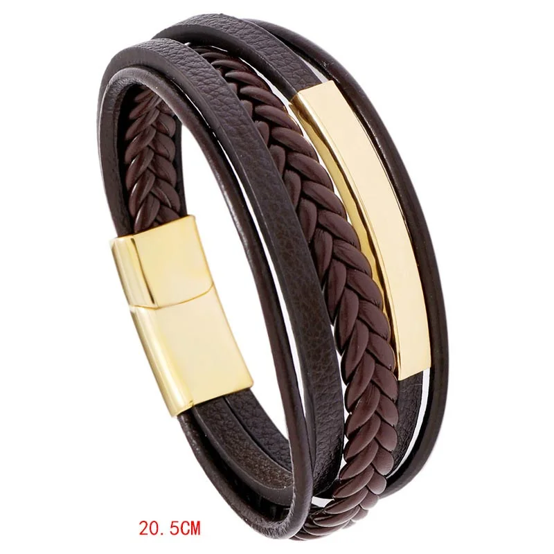 Leather Bracelets with Stone Accents for Men-Buddha Stones Simple Design Titanium Steel Leather Luck Bracelet Leather Bracelets with Stone Accents for Men-Buddha Stones Simple Design Titanium Steel Leather Luck Bracelet