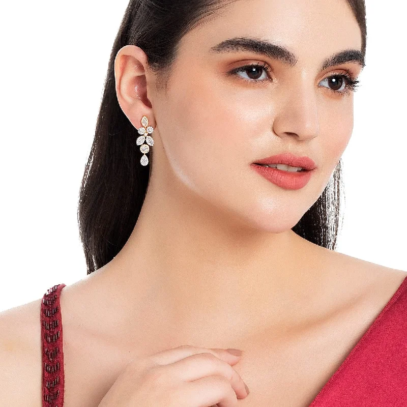 Women's Earrings – Elegant Designs for Every Personality--Zircon Earring 154709