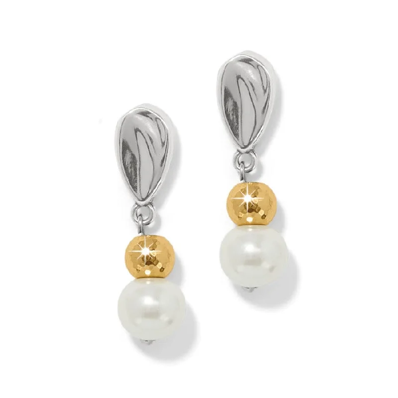 Women's Earrings – Elegant Designs for Every Personality--Cascade Unity Pearl Post Drop Earrings