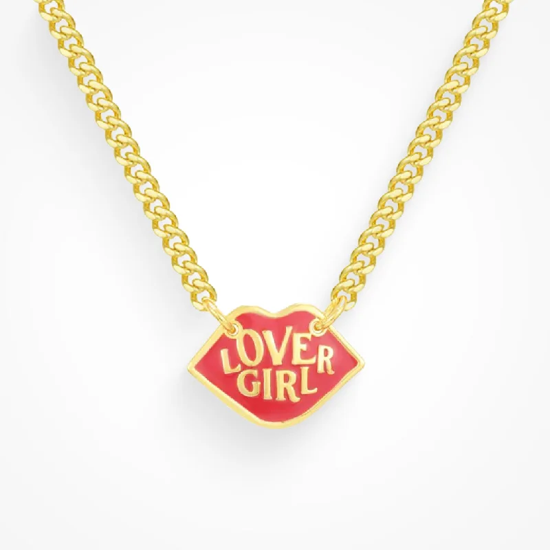 Shop Classic Women's Necklaces & Pendants with a Modern Twist-Luv Her Girl Necklace Shop Classic Women's Necklaces & Pendants with a Modern Twist-Luv Her Girl Necklace