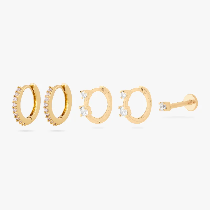 Women's Earrings – Elegant Designs for Every Personality--Sparkle Essentials Set