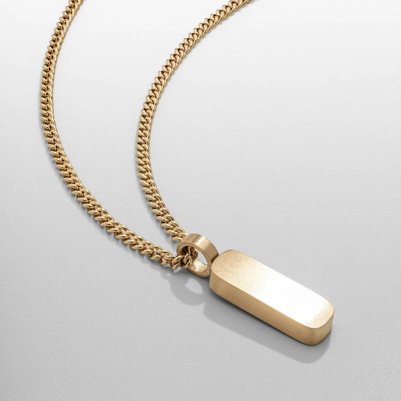 Exclusive Men's Necklaces & Pendants for the Modern Gentleman-Totem Pendant (Gold)