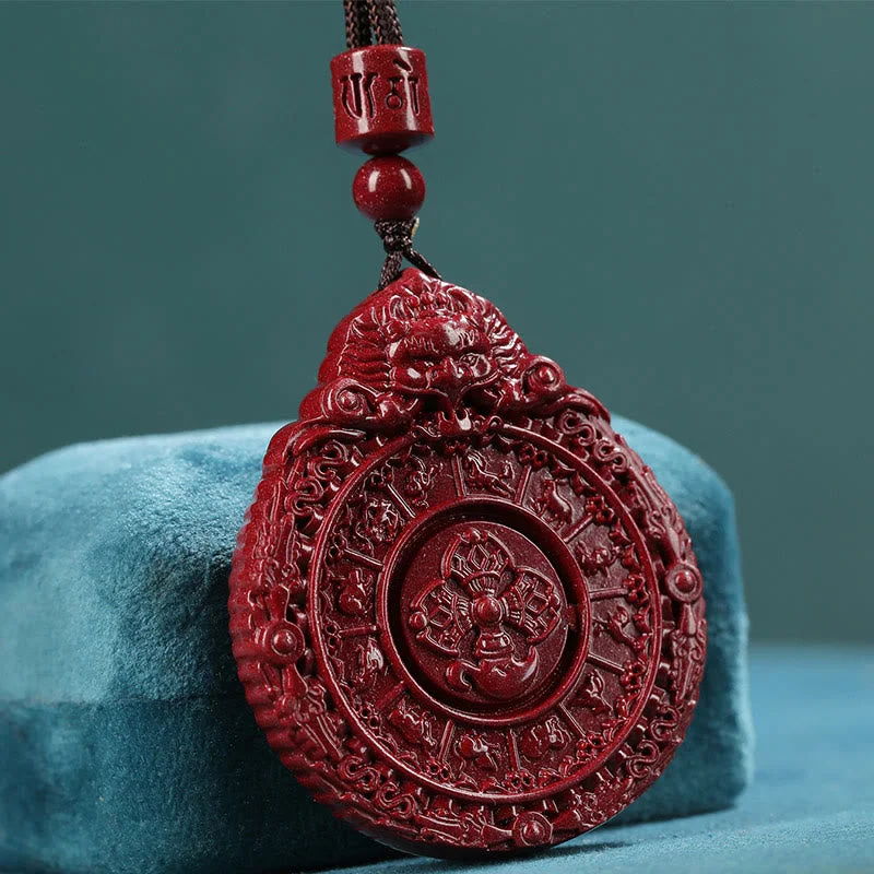 Shop Classic Women's Necklaces & Pendants with a Modern Twist-Buddha Stones Chinese Zodiac Natural Cinnabar Bagua Amulet Keep Away Evil Spirits Necklace Pendant Shop Classic Women's Necklaces & Pendants with a Modern Twist-Buddha Stones Chinese Zodiac Natural Cinnabar Bagua Amulet Keep Away Evil Spirits Necklace Pendant