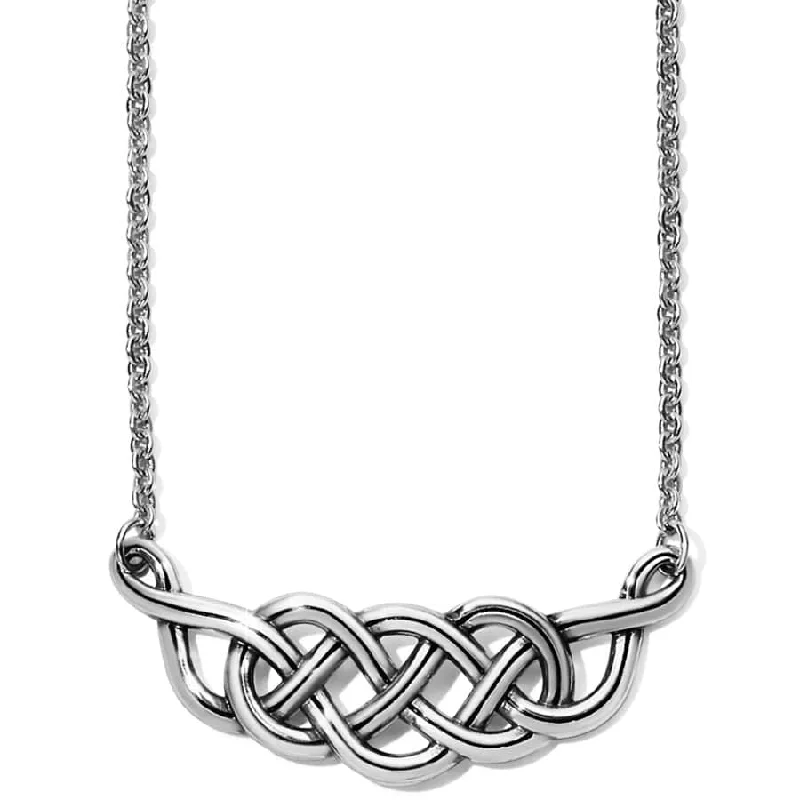 Shop Classic Women's Necklaces & Pendants with a Modern Twist-Interlok Braid Collar Necklace Shop Classic Women's Necklaces & Pendants with a Modern Twist-Interlok Braid Collar Necklace