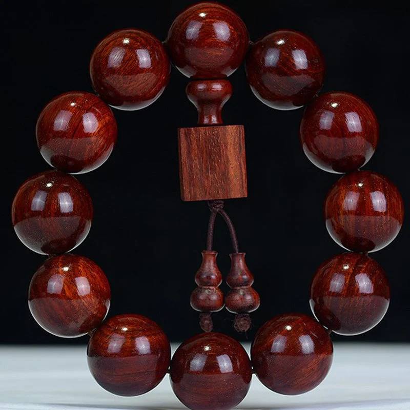 Personalized Bracelets for Men with Dates-Buddha Stones Tibetan Small Leaf Red Sandalwood Relaxation Bracelet Personalized Bracelets for Men with Dates-Buddha Stones Tibetan Small Leaf Red Sandalwood Relaxation Bracelet