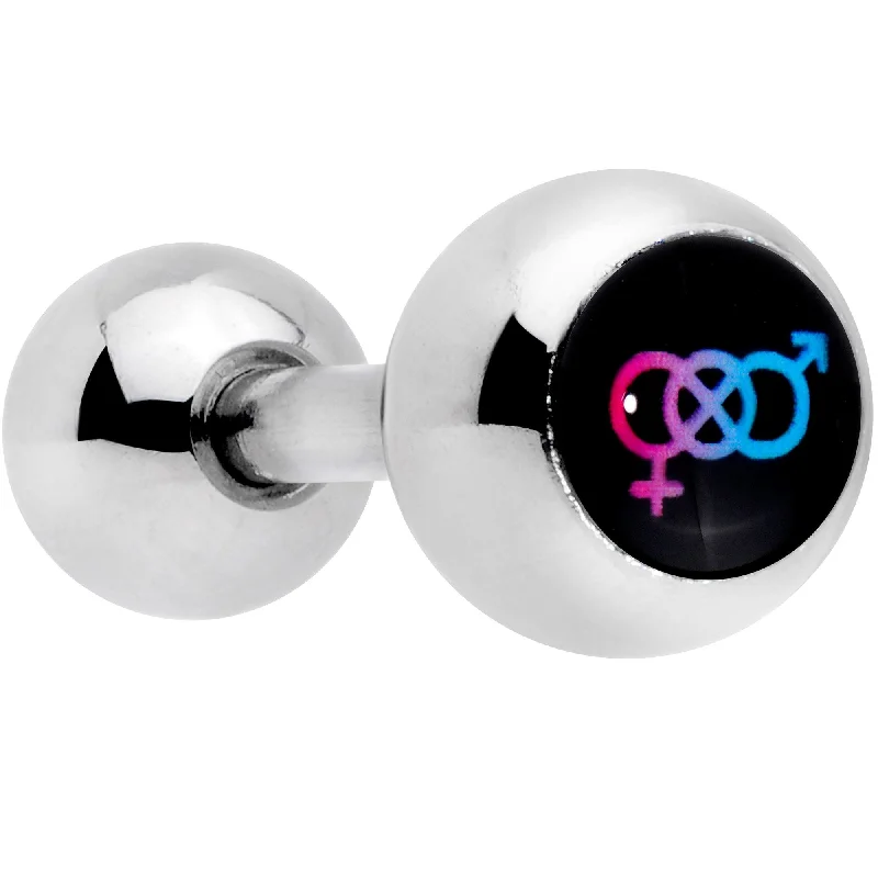 Women's Earrings – Elegant Designs for Every Personality--16 Gauge 1/4 Bisexual Pride Flag Cartilage Tragus Earring Women's Earrings – Elegant Designs for Every Personality--16 Gauge 1/4 Bisexual Pride Flag Cartilage Tragus Earring