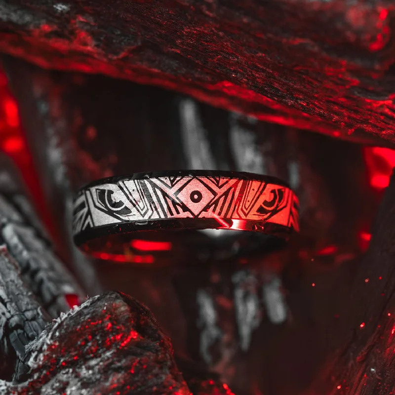 Top Men's Rings – Crafted for Every Style  Tribal Dragon Beveled Ring