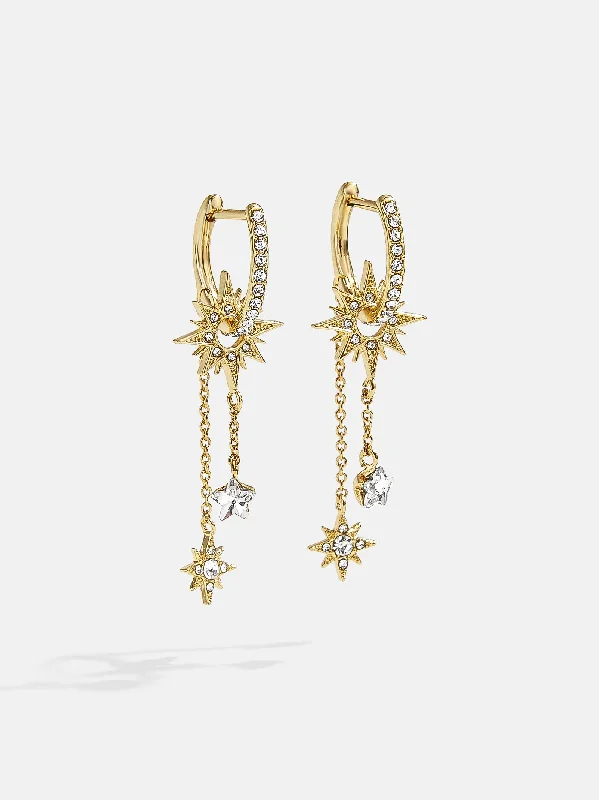 Women's Earrings – Elegant Designs for Every Personality--Galaxy Earrings - Gold/Pavé Women's Earrings – Elegant Designs for Every Personality--Galaxy Earrings - Gold/Pavé