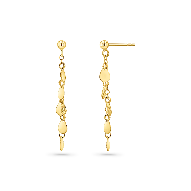 Women's Earrings – Elegant Designs for Every Personality--Round Disc Duster Earrings