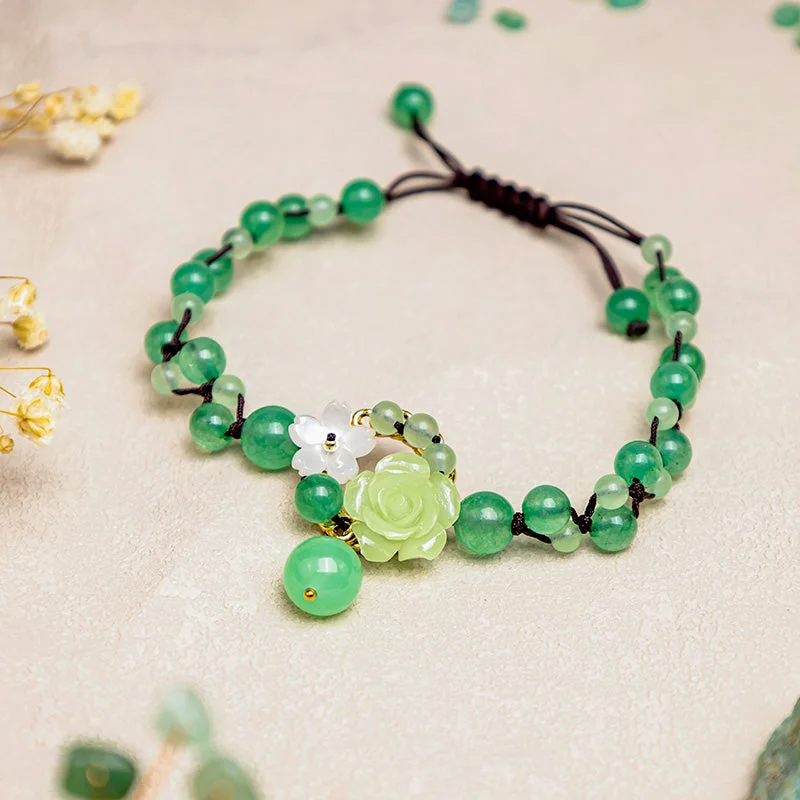 Elegant Anklets for Timeless Appeal-Buddha Stones Financial Success Jade Braided Weave Prosperity Abundance Anklet Elegant Anklets for Timeless Appeal-Buddha Stones Financial Success Jade Braided Weave Prosperity Abundance Anklet