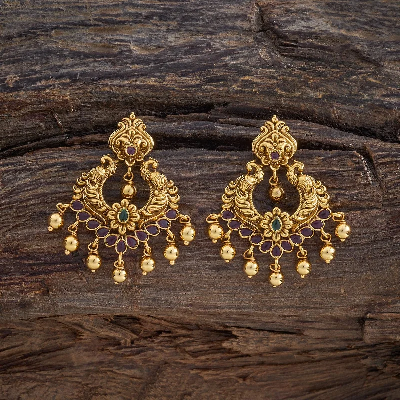 Women's Earrings – Elegant Designs for Every Personality--Silver Temple Earring 162684